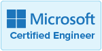 Microsoft Certified Engineer icon.