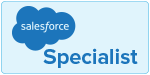 Salesforce Specialist icon.